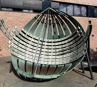 Sonnenuhr am Geestewanderweg