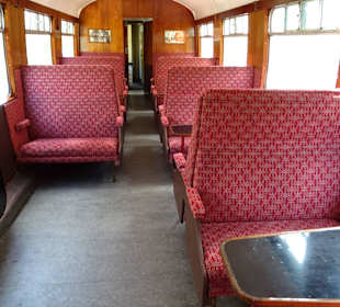 Im Zug wie in den 50ziger Jahren