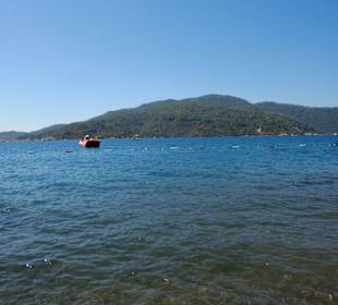 Vom Strand aus gesehen