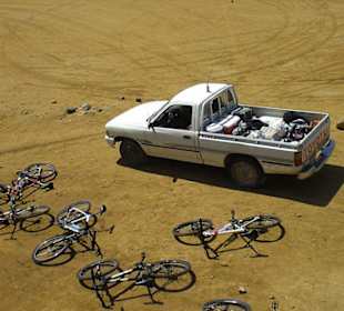 Pause bei Nabq Visitor Center