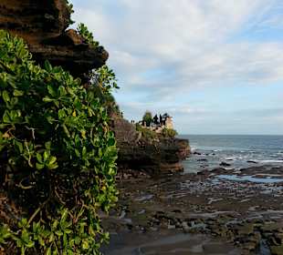 Blick auf den kleinen Tempel