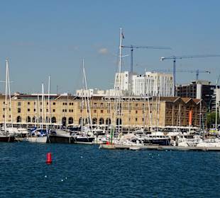 Tour durch den Sporthafen