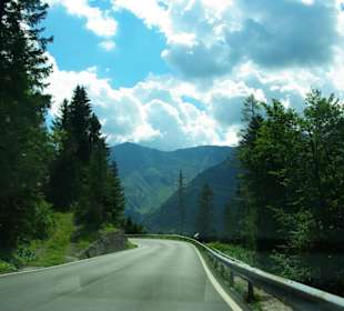 Tolle Aussicht auf der Strecke