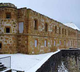 Außenansicht der Giechburg