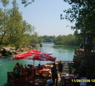 Aussicht flussabwärts