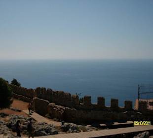 Aussicht in die Burg