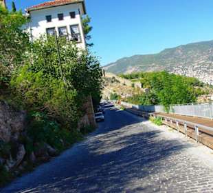 Burg von Alanya (Ic Kale) An&/Abfahrt
