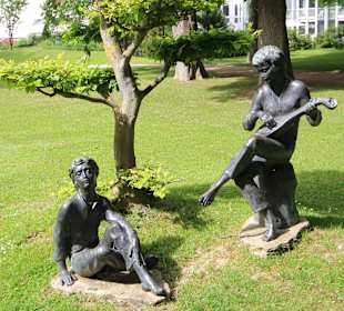 Der Lautenspieler und der Lauscher