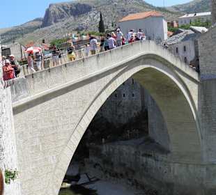 Słynny most w Mostarze