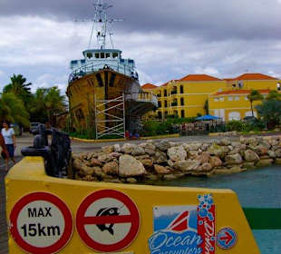 Curacao Sea-Aquarium Eingangsbereich