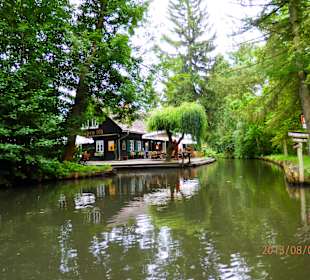 Auf der Kahnfahrt durch den Spreewald