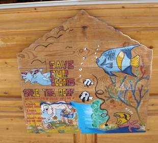 Achtung! Schützt das Meer und seine Bewohner