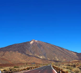 Straße zum Teide