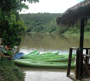Kajaks für Flussexkursion