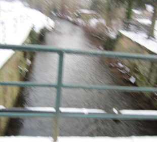 Altstadt Wissembourg im Winter