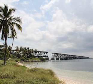 Bahia Honda State Park - Blick auf die Brücke