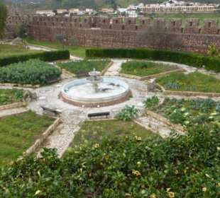 In der Burganlage von Silves