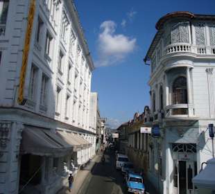 Straßenbild in Santiago de Cuba