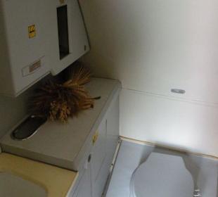 Bordtoilette der alten Iljuschin