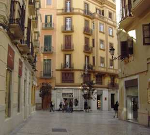 Blick in eine schöne Straße