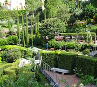 Impressionen vom Rundgang durch die Gärten