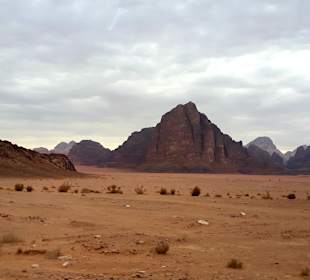 Wüstenlandschaft Wadi Rum