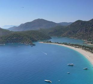 Blue lagoon of oludeniz beach