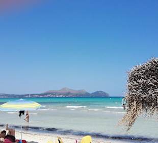 Super Stand und Meer