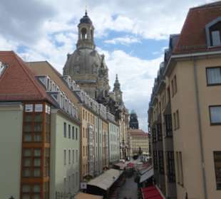Unterwegs auf der Brühlschen Terrasse
