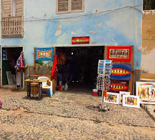Mustafa's Laden in Sal Rei zwischen Praca Sal Rei 