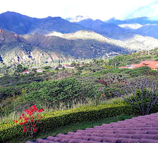 Vilcabamba von oben