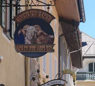 Bei einem Spaziergang durch Mittenwald
