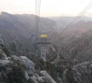 Fahrt mit der Aerial Tramway Palm Springs