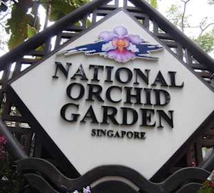 Eingang zum Orchideengarten