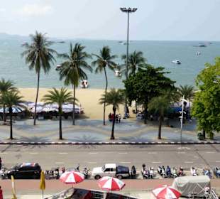 Aussicht auf die Bucht und den Beach