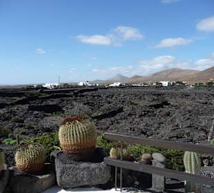 Blick über das Lavafeld