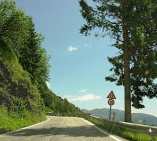 Juli Auffahrt bei Königswetter