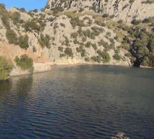 Stausee Gorg Blau