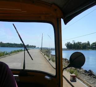 Auf dem Weg zum Piratenfriedhof