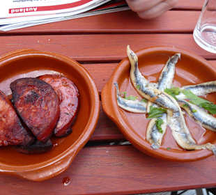 Tapas in der Schwedenschanze - pikant!