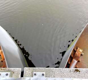 Verschluss der Viertelkreis-Sektortore