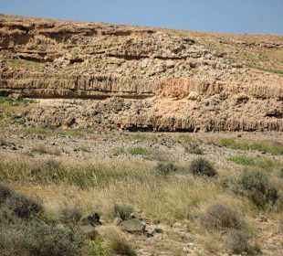 Abröckeln der Kalksandwände