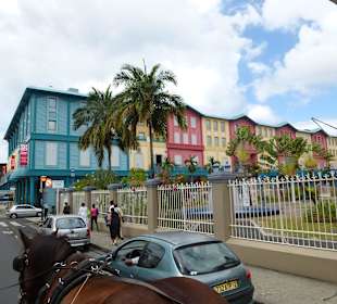 Mit der Kutsche durch Fort de France