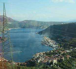 Blick auf Bakar und Bucht von Bakar