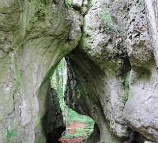 Rundweg durch den Felsengarten Sanspareil