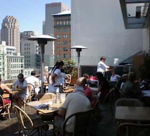 Lunch mit Blick auf den Union Square