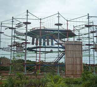 Gesamtansicht Kletterpark