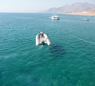 Blick Richtung Three Pools (schnorcheln/tauchen)