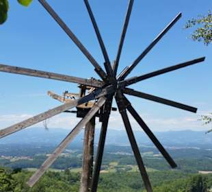 Angeblich weltgrößter Klapotetz Europas