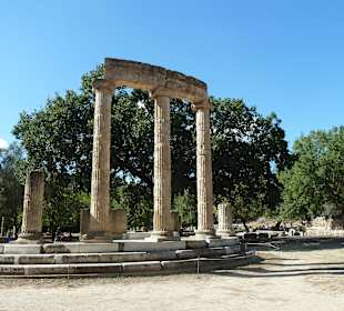 Säulen eines Palastes